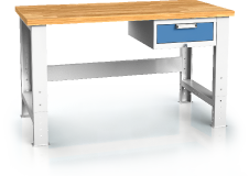 Pracovní stůl alcera UNI - deska - noha - noha - závěsný kontejner 700 - 1055 x 1500 x 700